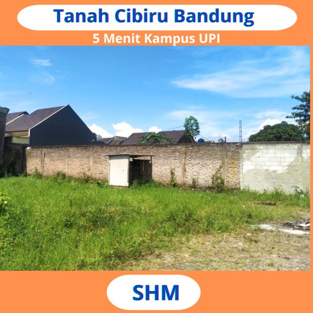 Tanah Bandung 6 Menit Kampus Upi Cibiru Siap Bangun Shm