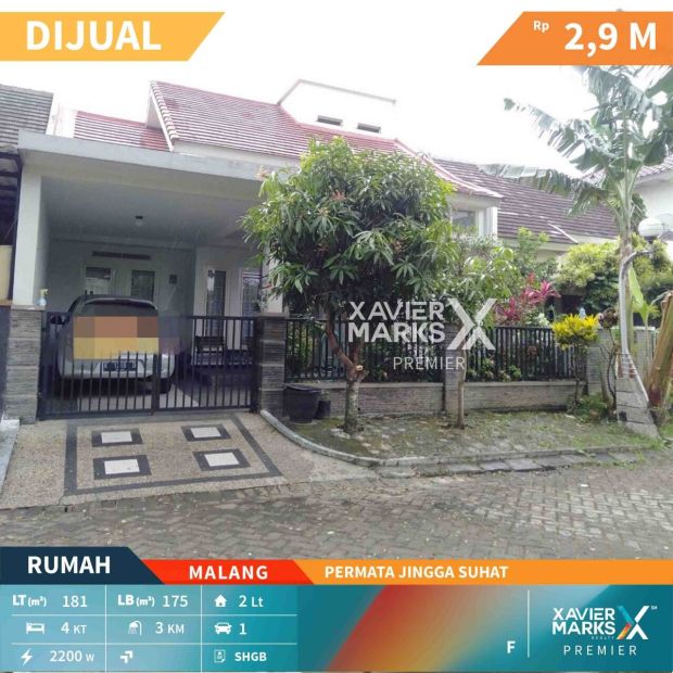 Dijual Rumah Istimewa Di Permata Jingga Suhat Malang