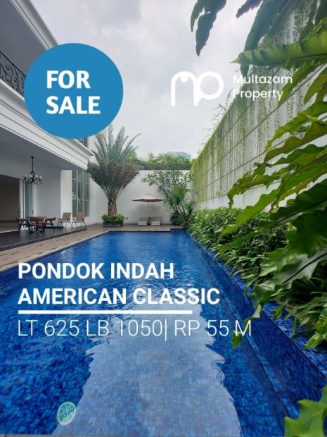 Dijual rumah mewah Pondok Indah Jakarta Selatan