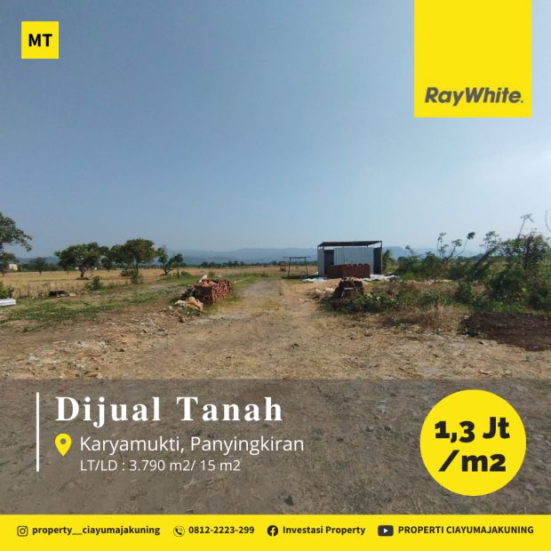 Dijual Tanah Di Karyamukti, Panyingkiran, Majalengka