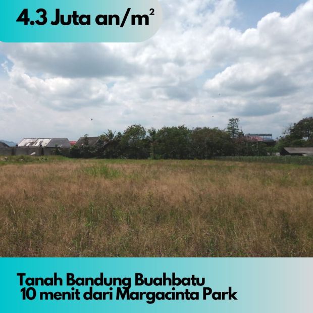 Tanah Bandung Buahbatu Menit Dari Margacinta Park