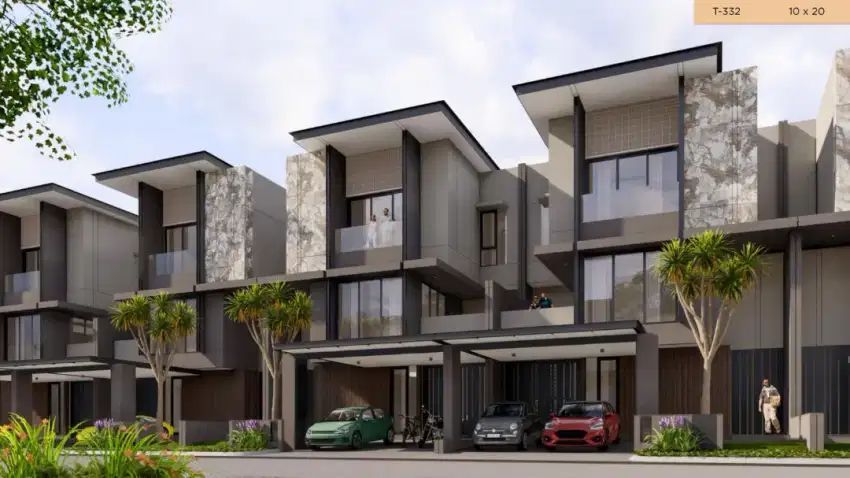 Dijual rumah3lt cluster RICHMOND baru launching di kota wisata cibubur