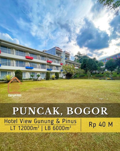 For Sale Hotel Di Puncak Cipanas Jawa Barat