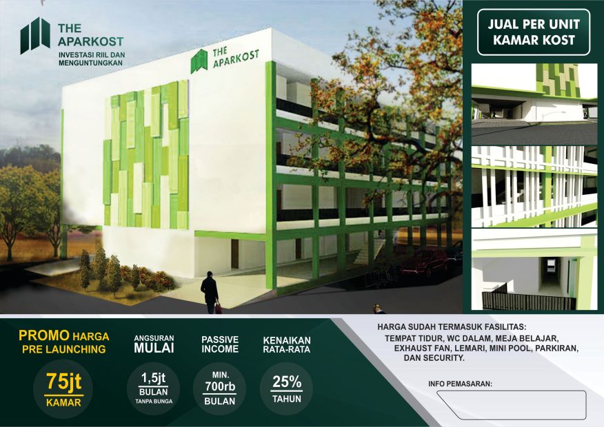 The Aparkost Apartemen Kost Kampus IPB Dramaga Bogor