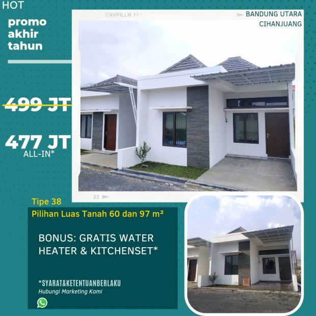 Rumah Murah Lantai Nuansa Villa