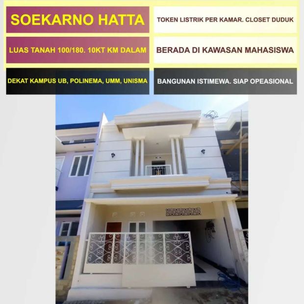 Rumah Kost Baru 10kmr Km Dalam Di Suhat Dekat Kampus Ub Polinema 3094