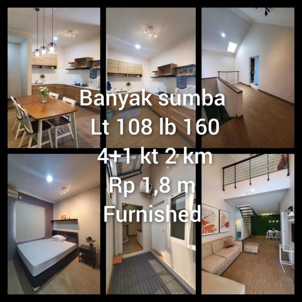 Rumah Furnished Tatar Banyak Sumba Kotabaru Parahyangan Bandung Barat