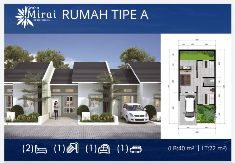 Rumah standar Jepang di delta mas Cikarang timur  Cikarang 