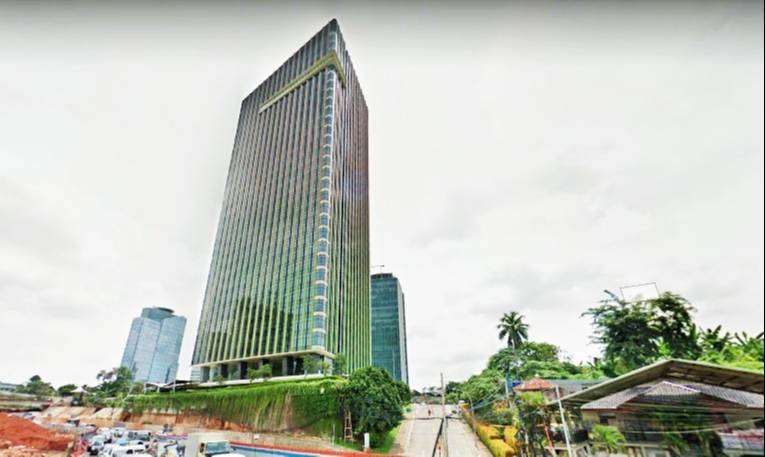 Sewa Kantor Alamanda Tower Luas 100 M2 Bare - Jakarta Selatan