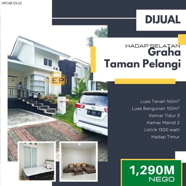 Rumah Dijual Di Graha Taman Pelangi BSB City Semarang