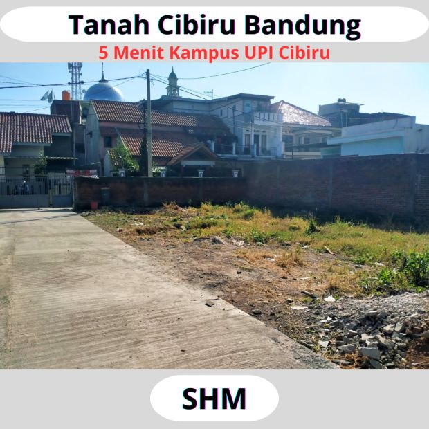 Tanah Bandung 5 Mnt Kampus Upi Cibiru Siap Bangun Shm