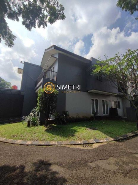 Rumah Cantik Minimalis Posisi Di Hoek Dalam Cluster Semi Furnish