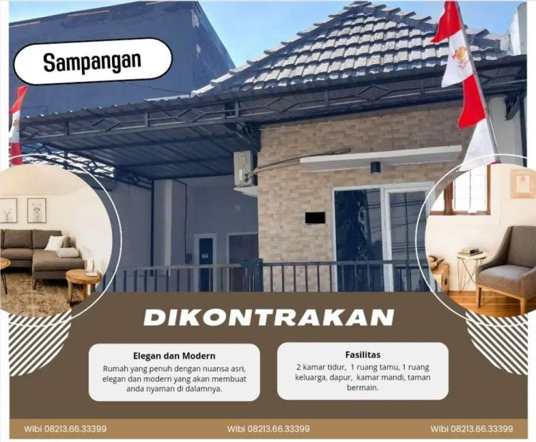 Rumah Dikontrakan Murah Di Sampangan, Lokasi Bagus