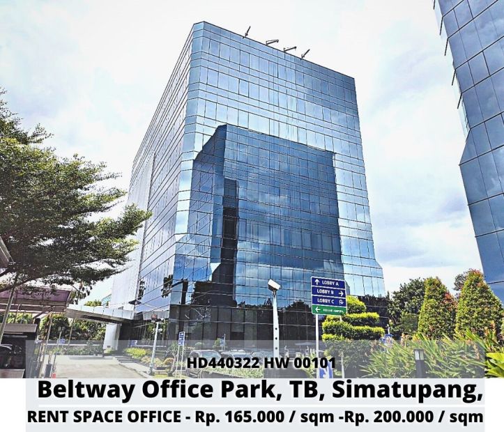 Disewakan Unit Ruang Kantor Di Gedung Beltway Office Park, TB ...