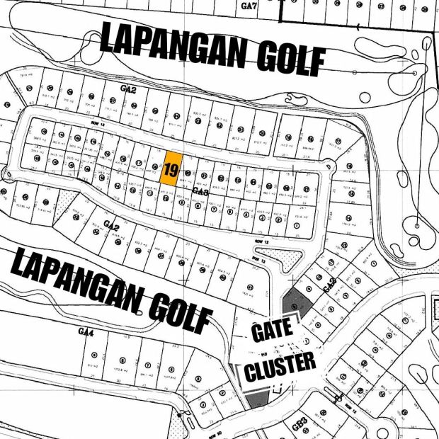 KAVLING BUKIT GOLF INTERNATIONAL CITRALAND SURABAYA KAWASAN BAGUS