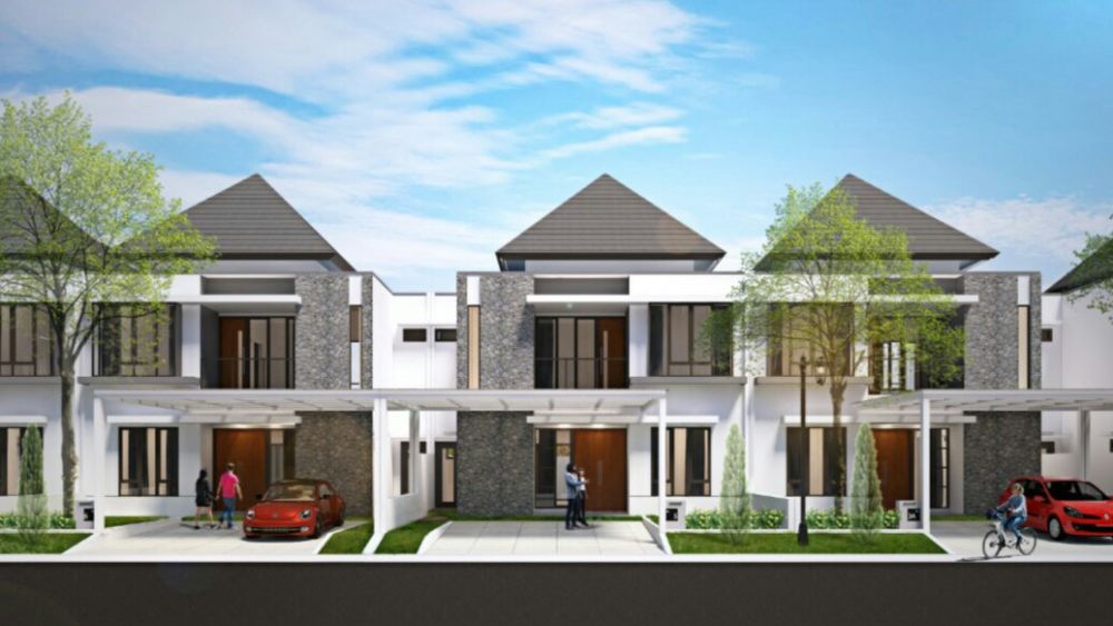 Rumah 2  Lantai  Type 139 Kedaton Park tahap II BSB City 