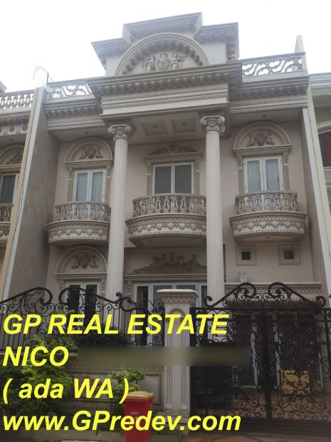 Dijual Rumah Bukit Gading Mediterania Kelapa Gading 3Lantai 4KT Model ...