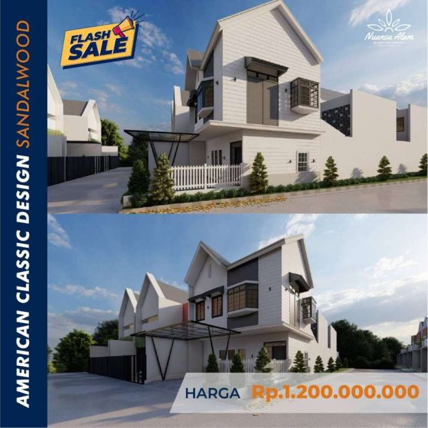 Rumah Mewah Milenial Minimalis Sampai Lantai Free Custom Design