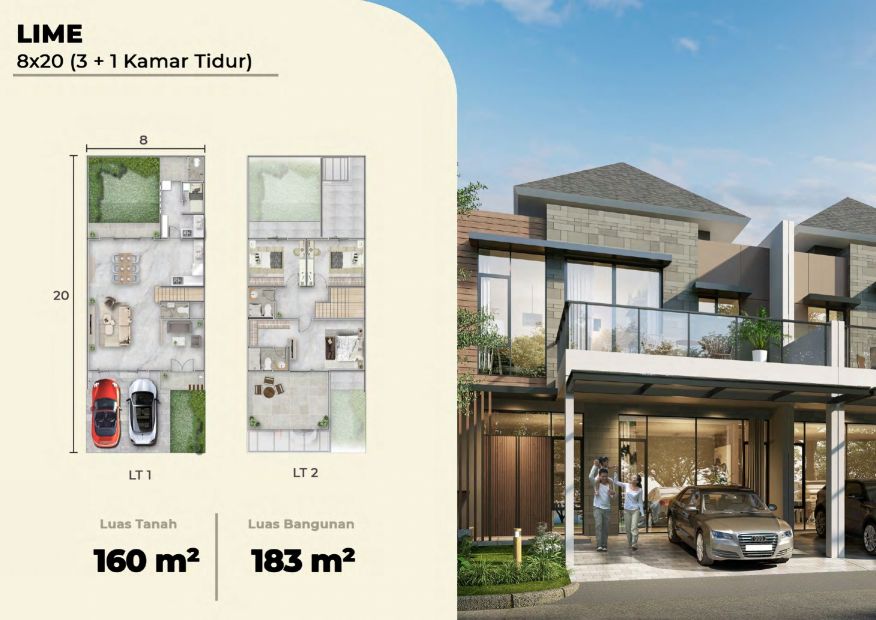 Rumah Permata Hijau Residence Pik X