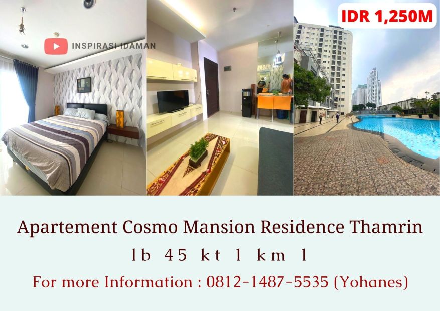 Apartement Cosmo Mansion Residence Thamrin Jakarta Pusat