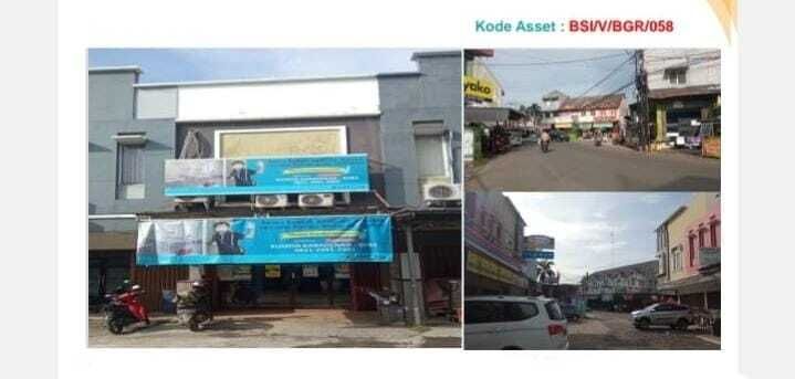 Ruko Lelang Bank Komplek Ruko BDB II, Kel. Sukahati, Kec. Cibinong, Bogor