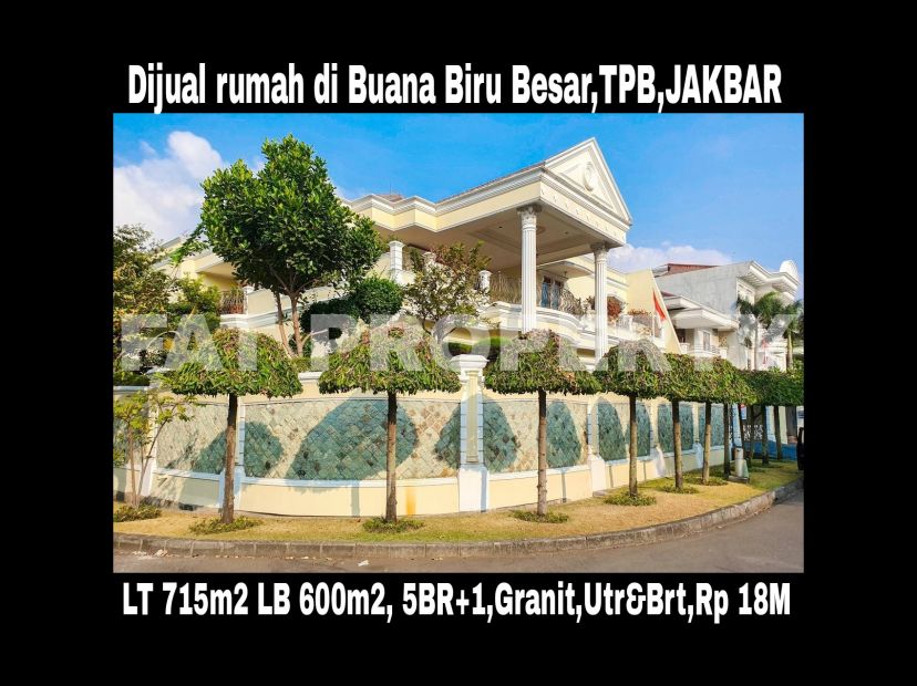 Dijual Rumah Mewah Di Jl.Buana Biru Besar,Taman Permata Buana,samping ...