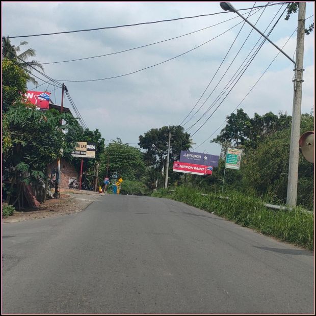 Dijual Tanah Tepi Jalan Aspal Utama Sertifikat SHM