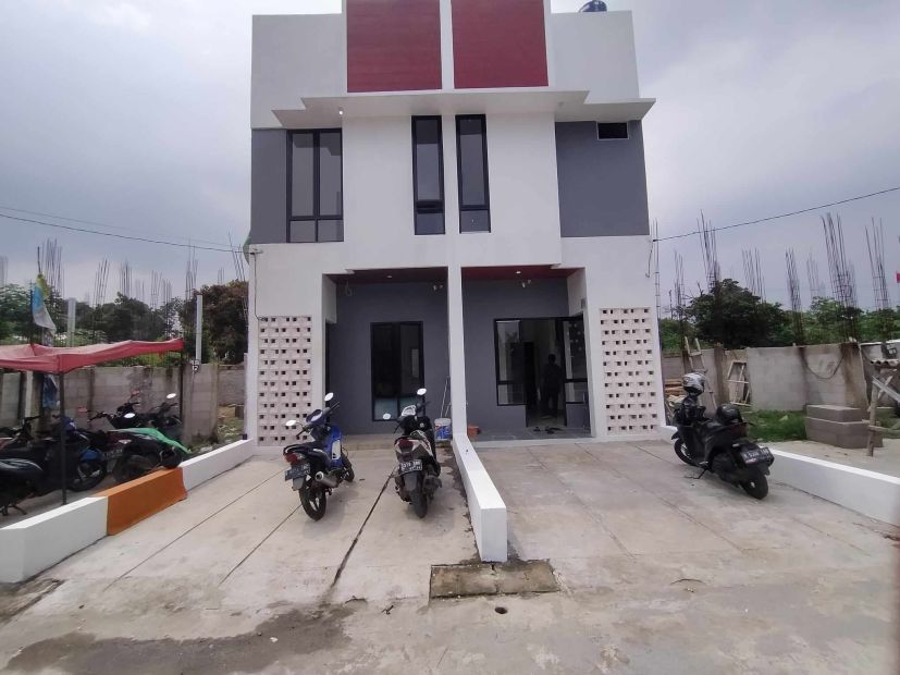 BEDAHAN SAWANGAN DEPOK RUMAH TINGKAT 3 KAMAR KPR DP NOL