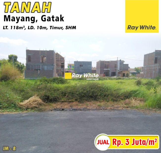 Dijual Tanah Mayang, Gatak