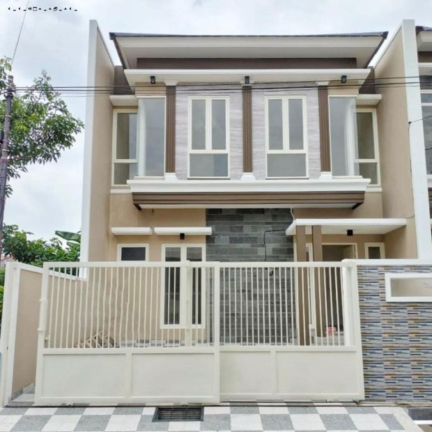 Rumah Sutorejo Prima Utara New Carport Row Mobil