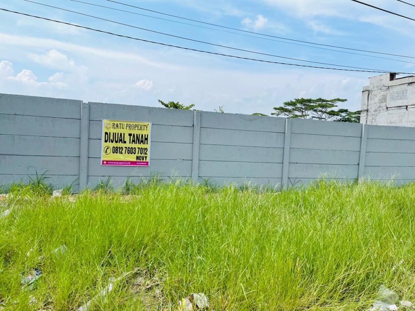 Dijual Tanah Kosong Jl Tuanku Tambusai Ujung