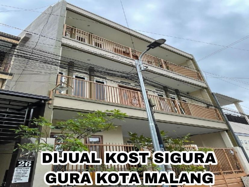 Dijual Rumah Kost Belakang Universitas Uin Itn Malang