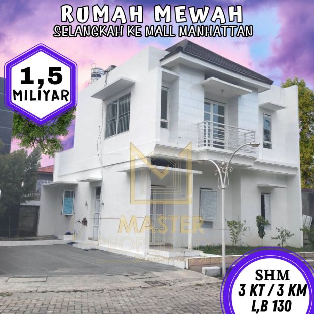 Rumah Mewah Cantik Di Medan Sunggal