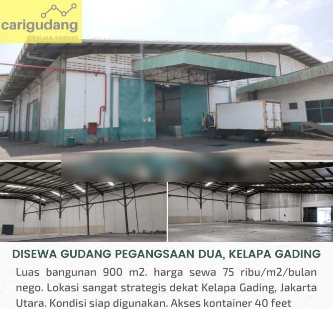 Gudang Pegangsaan Dua Kelapa Gading Jakarta Utara Lokasi Strategis