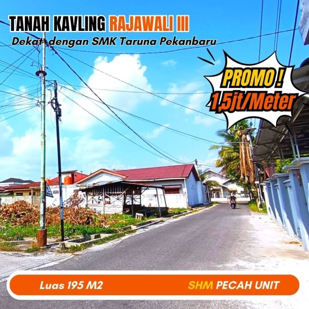 Jual Tanah Kavling Rajawali Iii Panam Shm Kota Pekanbaru