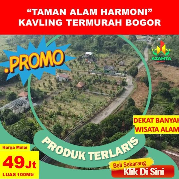 Tanah Kavling Murah Bogor Bonus Pohon Durian Jambu Air Jambu Kristal