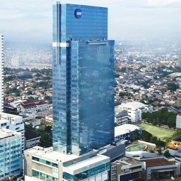 Sewa Kantor Akr Tower Luas 103 M2 Bare Jakarta Barat