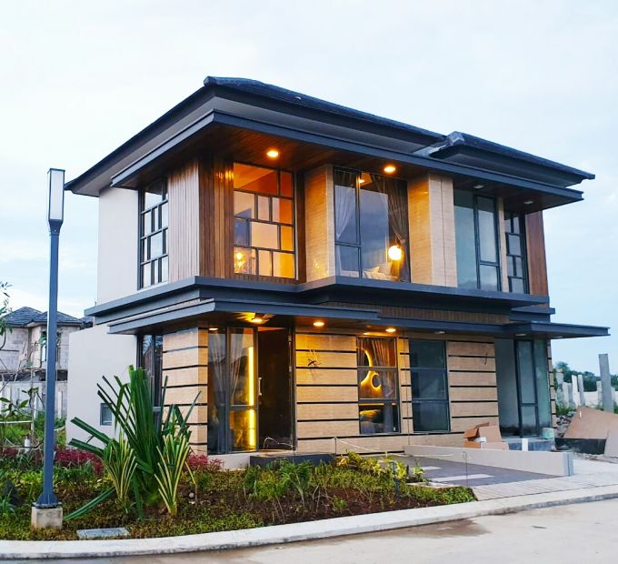 Rumah cantik minimalis nempel dengan gading Serpong 