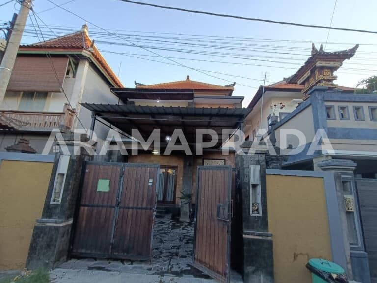 Sewa Min 5 Tahun Rumah 2 Lantai 3 Kamar Danau Tempe Sanur Denpasar Sel