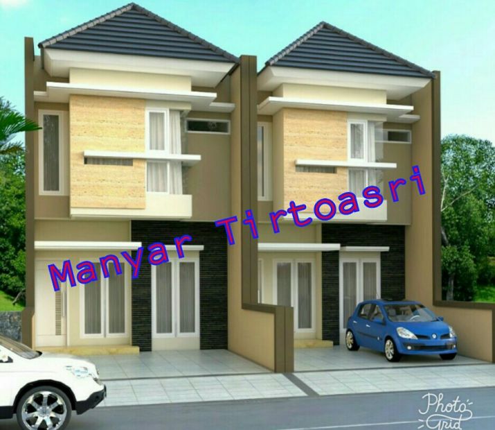  Rumah  New Gress Minimalis  2  Lantai  di Surabaya  Timur