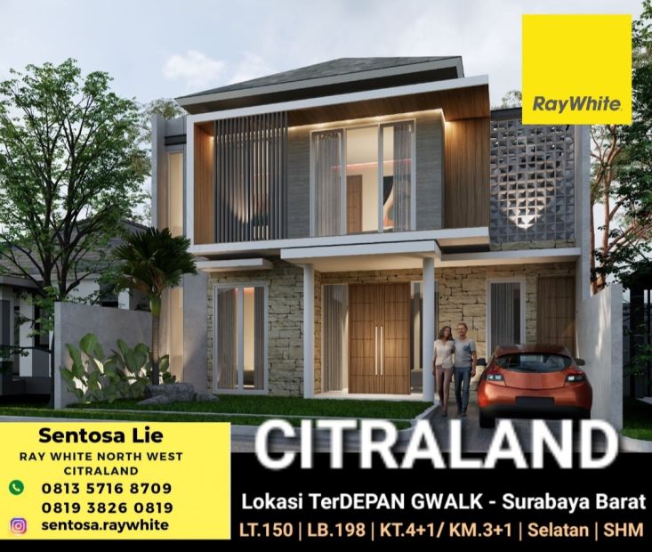 Rumah Baru Taman Gapura Puri Widya Kencana Citraland Modern Shm