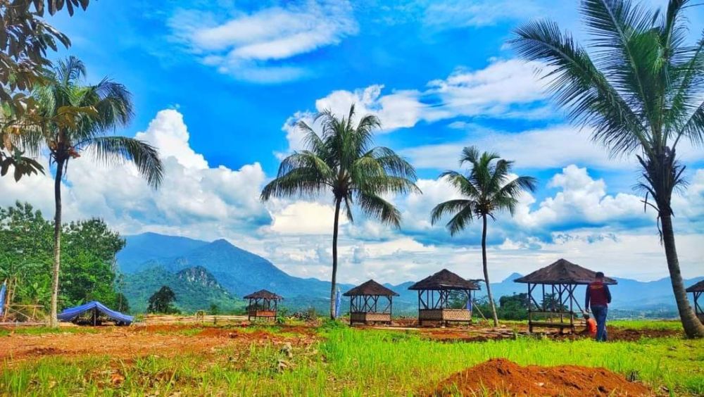 Super Indah Tanah View Gunung Bisa Untuk Hunian