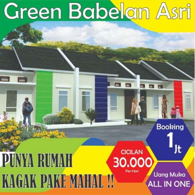 Rumah Subsidi Fasilitas Komersil . Green Babelan Asri Pilihan Terbaik!!