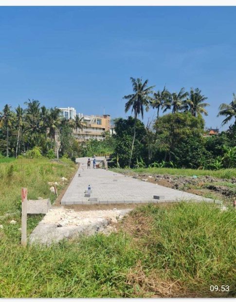 Tanah View Laut Dan Sawah Di Pantai Cemagi