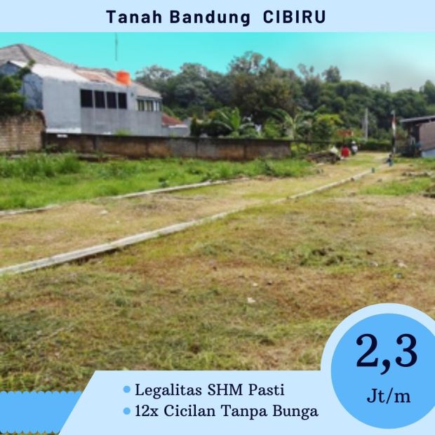 Tanah Bandung 200 Jutaan Siap Bangun Cibiru Hilir Shm Di Kota Bandung 