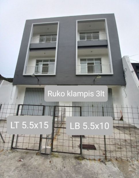 Dijual Ruko Baru Gress Lantai Raya Klampis