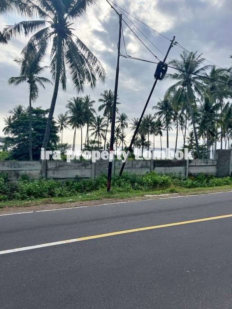 Tanah Premium Pinggir Jalan Raya View Pantai Di Nipah Senggigi