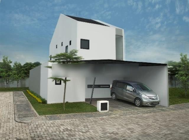  RUMAH  CLUSTER 2 LANTAI DENGAN KONSEP  DESIGN YANG 