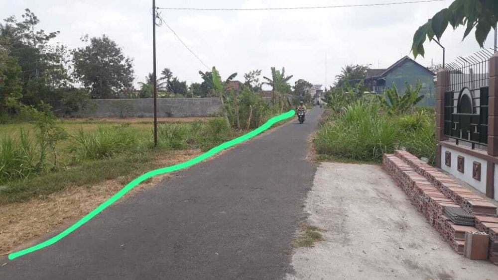 Kode : TS 309 Tanah Sawah Cantik Di Cebongan Mlati Sleman Yogyakarta