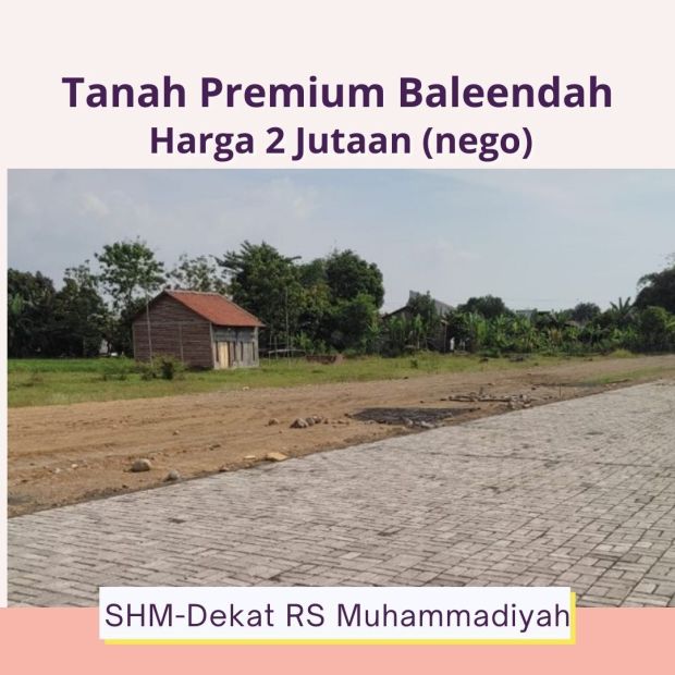 Tanah Baleendah Cocok Untuk Kos-kosan SHM